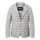 Gray Polyamide Jacket