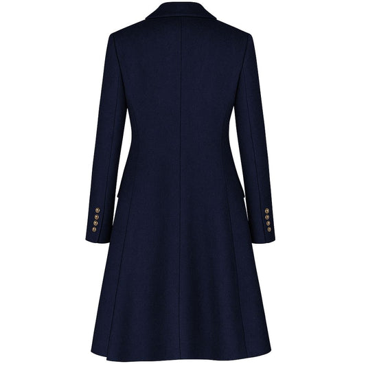 Blue Wool Jackets & Coat
