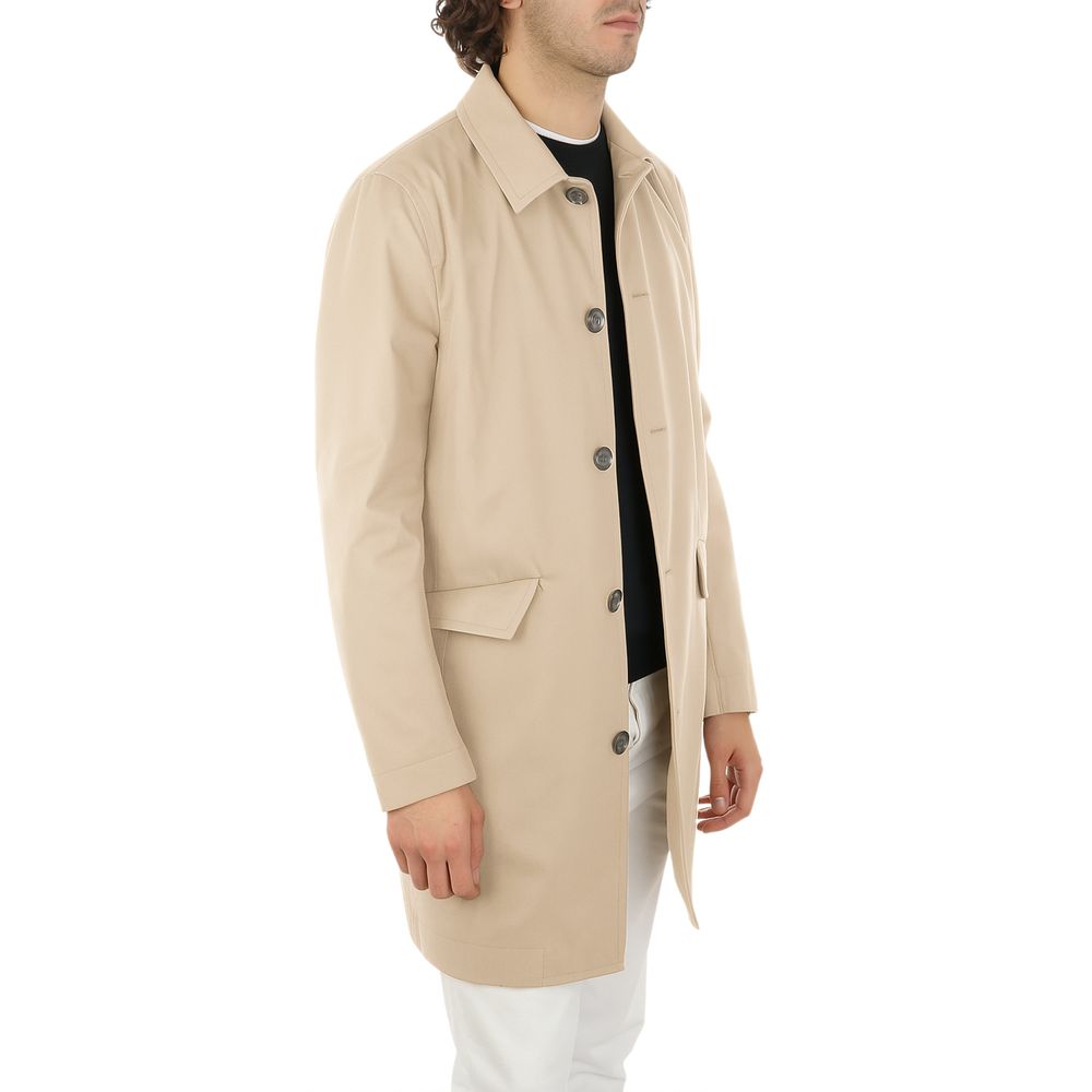 Beige Cotton Jacket