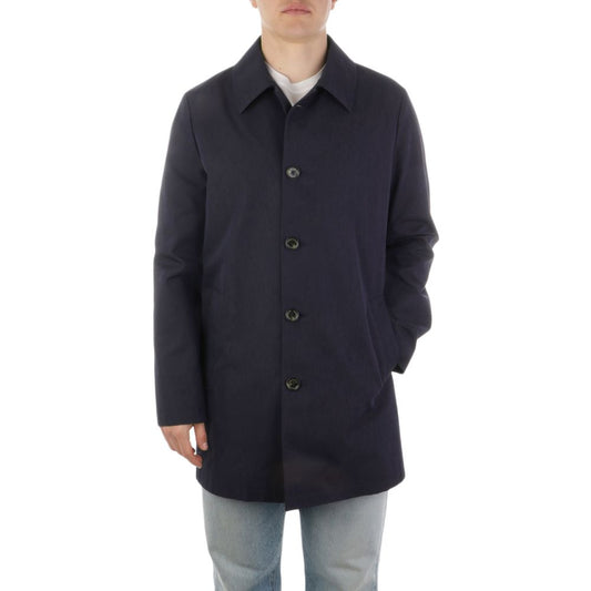 Blue Polyester Jacket