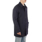 Blue Cotton Men's Jacket