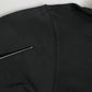 Black Logo FullZip Hooded Sweatshirt Sweater