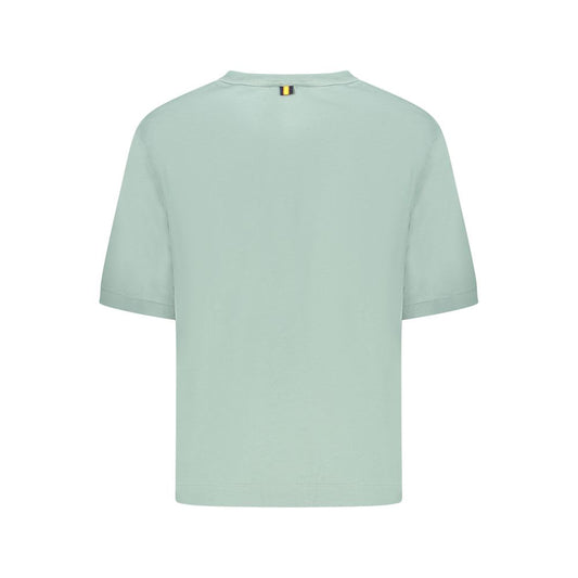 Green Cotton Tops & T-Shirt