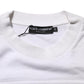 White Embossed Logo Men Sweatshirt Sweater