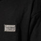 Black Logo FullZip Hooded Sweatshirt Sweater