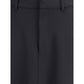 Godet Maxi Skirt in virgin wool
