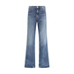 Kick Boot Jeans stencil color mid rise