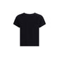 Cotton T-shirt with print black givenchy tape
