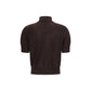 Short sleeve wool Sweater