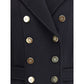 Wool Double-breasted Coat