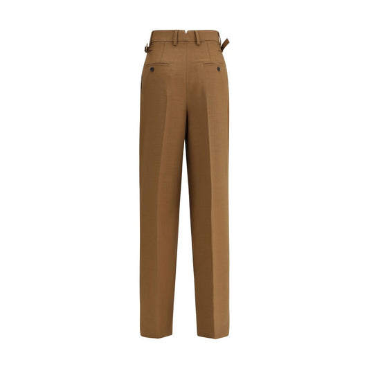 High-waist trousers