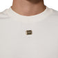 White DG Logo Crew Neck Sweatshirt Sweater