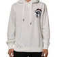 Off White Cotton Panda Hooded Sweatshirt Sweater