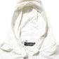 Off White Cotton Panda Hooded Sweatshirt Sweater