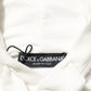 Off White Cotton Panda Hooded Sweatshirt Sweater