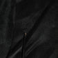 Black Logo Polyester CrewNeck Sweatshirt Sweater