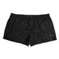 Black Logo Polyester Beachwear Shorts Swimwear