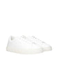 White Leather Low Tops