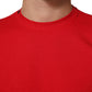 Red Goodluck 2023 Cotton Crew Neck T-shirt