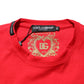Red Goodluck 2023 Cotton Crew Neck T-shirt