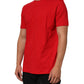 Red Goodluck 2023 Cotton Crew Neck T-shirt