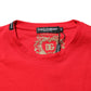 Red Goodluck 2023 Cotton Crew Neck T-shirt