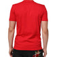 Red Goodluck 2023 Cotton Crew Neck T-shirt