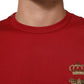 Red Crown Bee Cotton Short Sleeve T-shirt