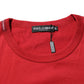 Red Crown Bee Cotton Short Sleeve T-shirt