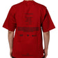 Red Logo Eye Print Cotton Short Sleeve T-shirt