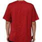 Red Logo Print Cotton Short Sleeve T-shirt