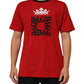 Red Logo Crown Cotton Short Sleeves T-shirt