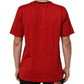 Red Logo Crown Cotton Short Sleeves T-shirt