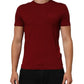 Maroon Logo Crew Neck Short Sleeve T-shirt