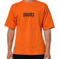 Orange DGVIB3 Crew Neck Short Sleeves T-shirt