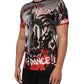 Multicolor Agrigento Dance Jazz Music Print T-shirt