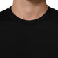 Black Goodluck 2021 Cotton Crew Neck T-shirt