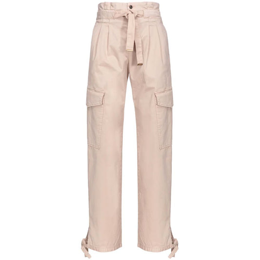 Pink Cotton Jeans & Pant