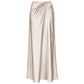 White Polyester Skirt