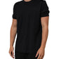 Black Goodluck 2018 Cotton Crew Neck T-shirt