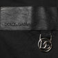Black Logo Plaque Cotton Crew Neck T-shirt