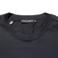 Black Logo Compass Cotton Crew Neck T-shirt