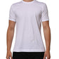 White Goodluck 2021 Cotton Crew Neck  T-shirt