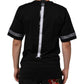 Black DGRoyals Cotton Men Crew Neck IT T-shirt