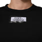 Black DGRoyals Cotton Men Crew Neck IT T-shirt