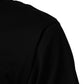 Black DGRoyals Cotton Men Crew Neck IT T-shirt