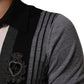 Black White Polka Dot Collared Polo T-shirt