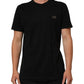 Black Logo Plaque Cotton Crew Neck T-shirt