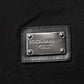 Black Logo Plaque Cotton Crew Neck T-shirt