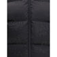 Cropped Puffer Jacket with logo motif
